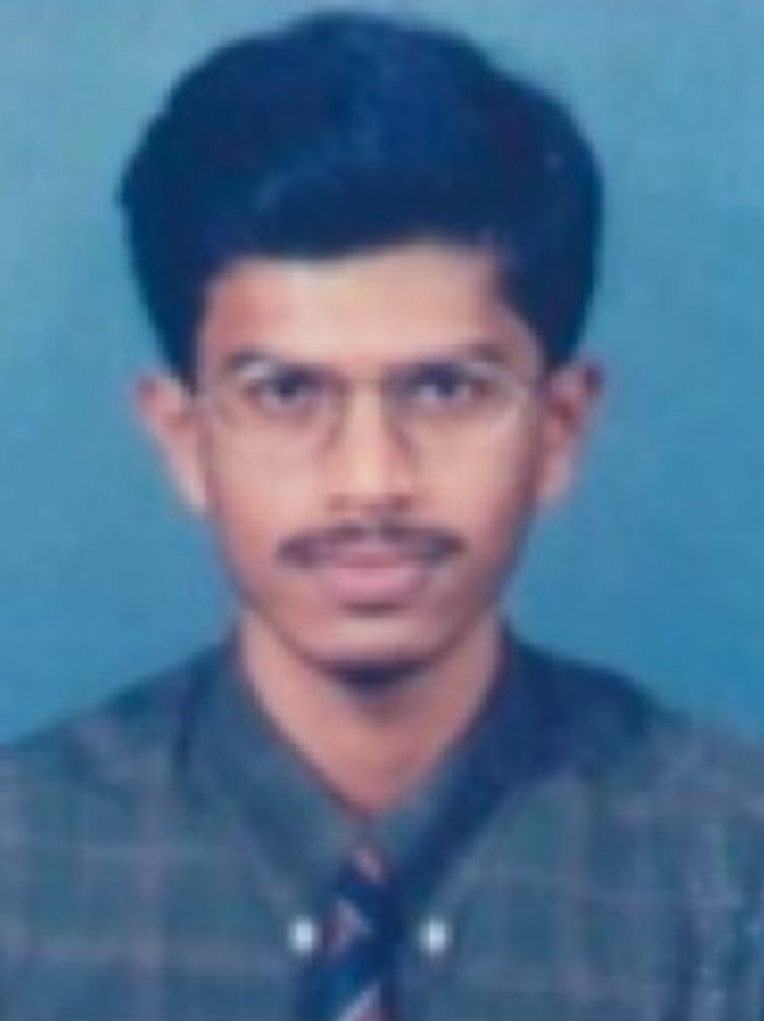 Dr. Rajashekar R. Mudaraddi in medical school, 1996
